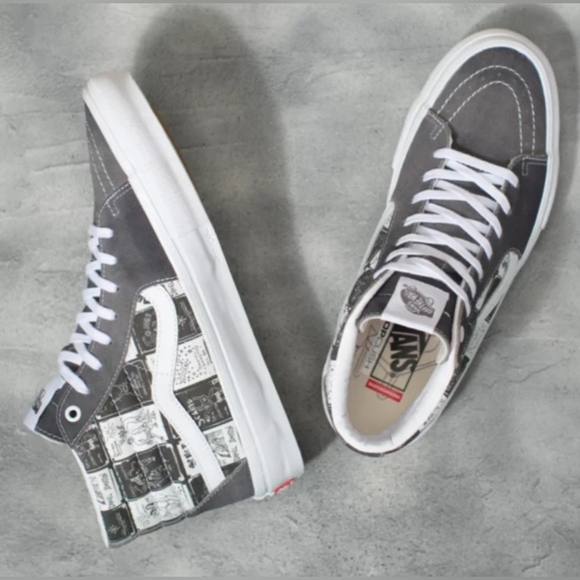 Vans X Daniel Johnston Skate Sk8-Hi *NWT* - Picture 3 of 11